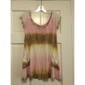 Tie dye cotton top
